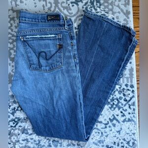 DITA citizens of humanity Petite Bootcut Vintage Blue Denim Jeans